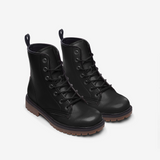 Black Casual Leather Lightweight boots MT
