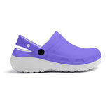 Purple Unisex Lightweight Nursing Clogs