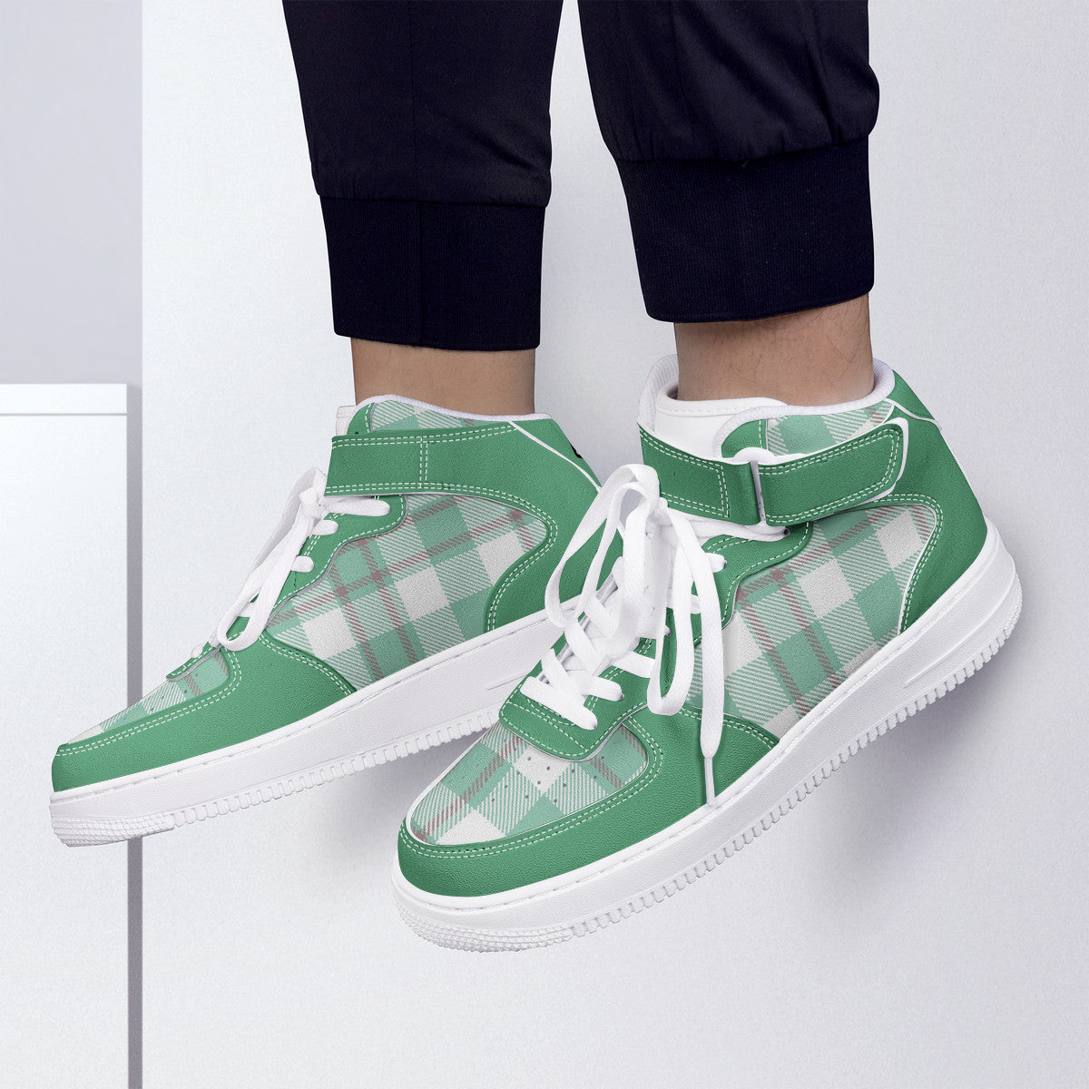 Green High Top Unisex Sneaker