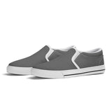 Puter Gray Unisex Slip-on Shoes