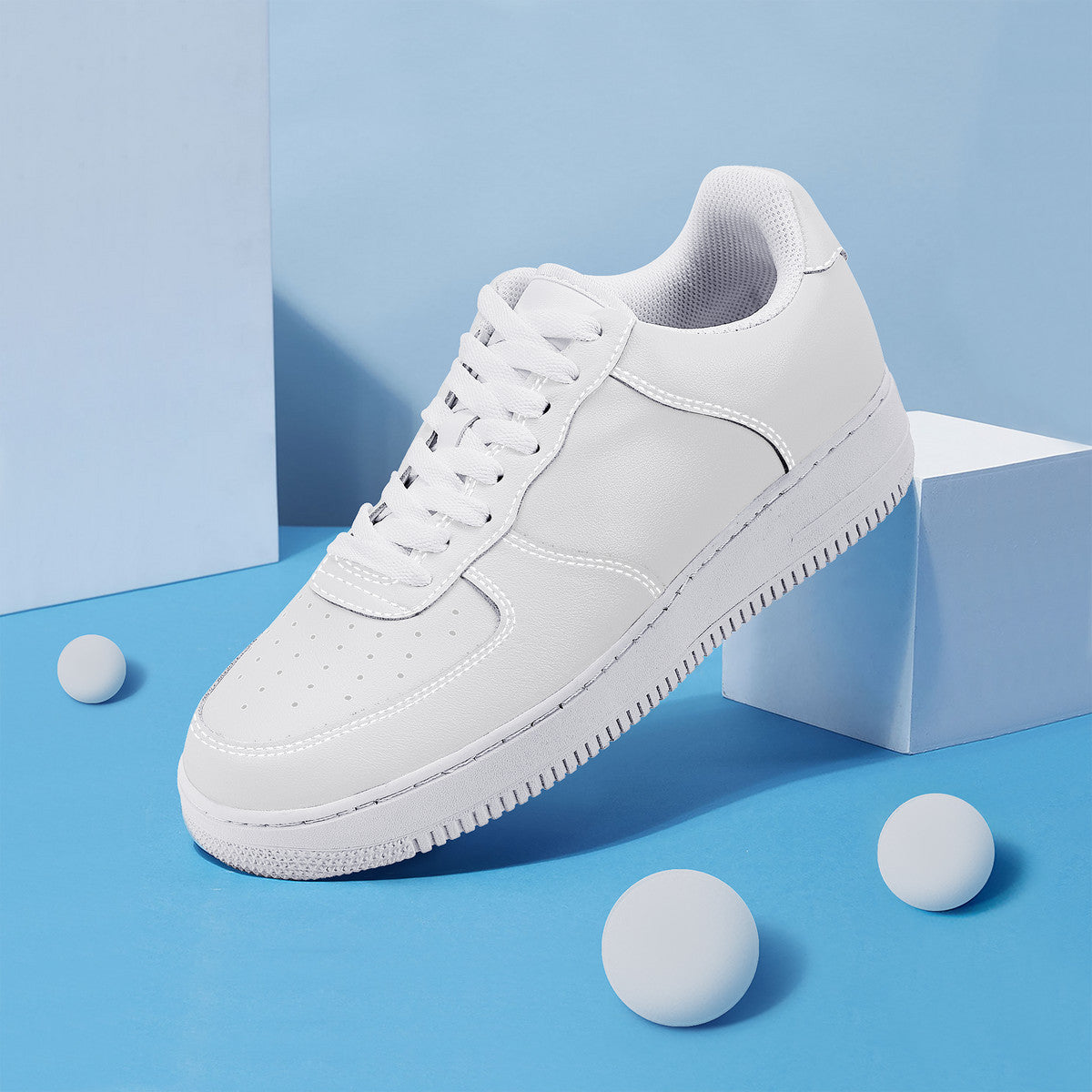 White Low Top Unisex Sneaker