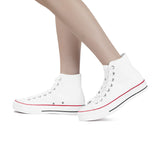 White High Top Canvas Shoes