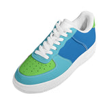 Blue Low Top Unisex Sneaker – Timeless Style by Footworks Shoes