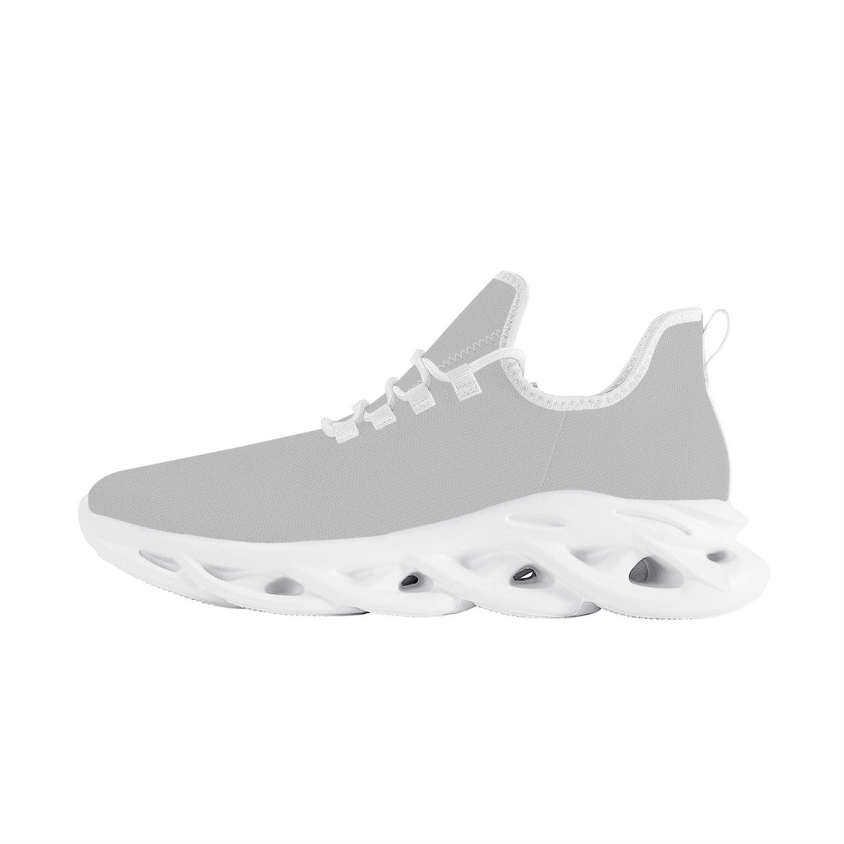 Gray Flex Control Sneaker - White