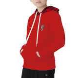 Kids Red and Black Hoodie