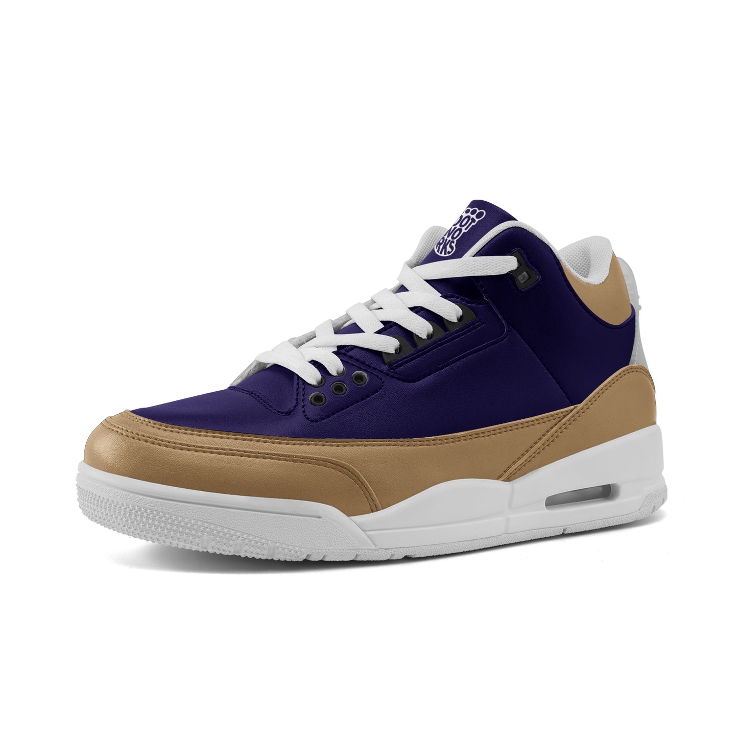 Unisex Non Slip Sneakers Lace Up Fashion Shoes