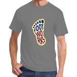 Gray Print  swag T-Shirt