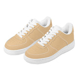 Tan Low Top Unisex Sneaker