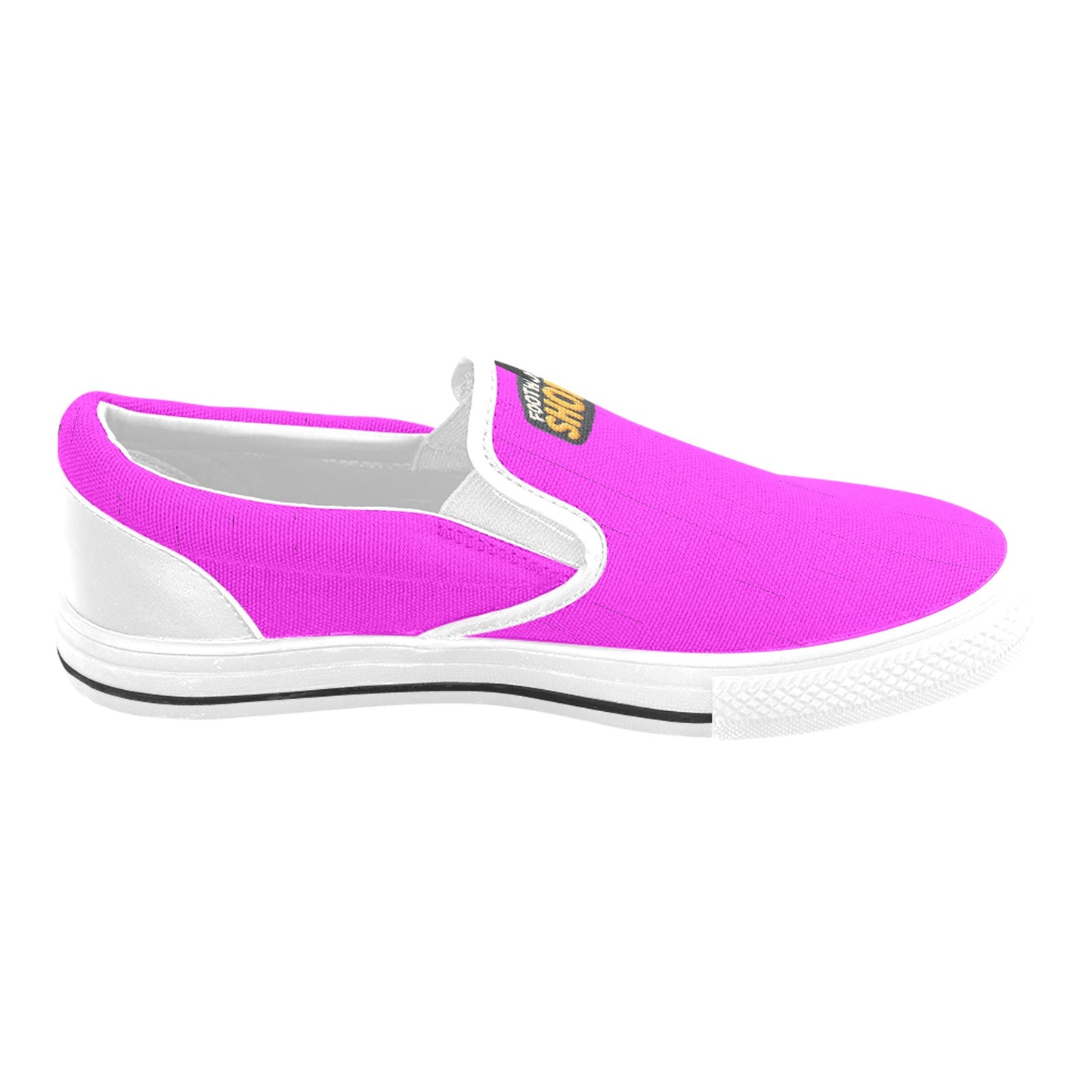 Slip-on Canvas Kid's Shoes (Big Kid) (Model 019)