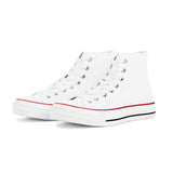 White High Top Canvas Shoes