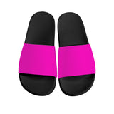 Hot Pink Slide Sandals