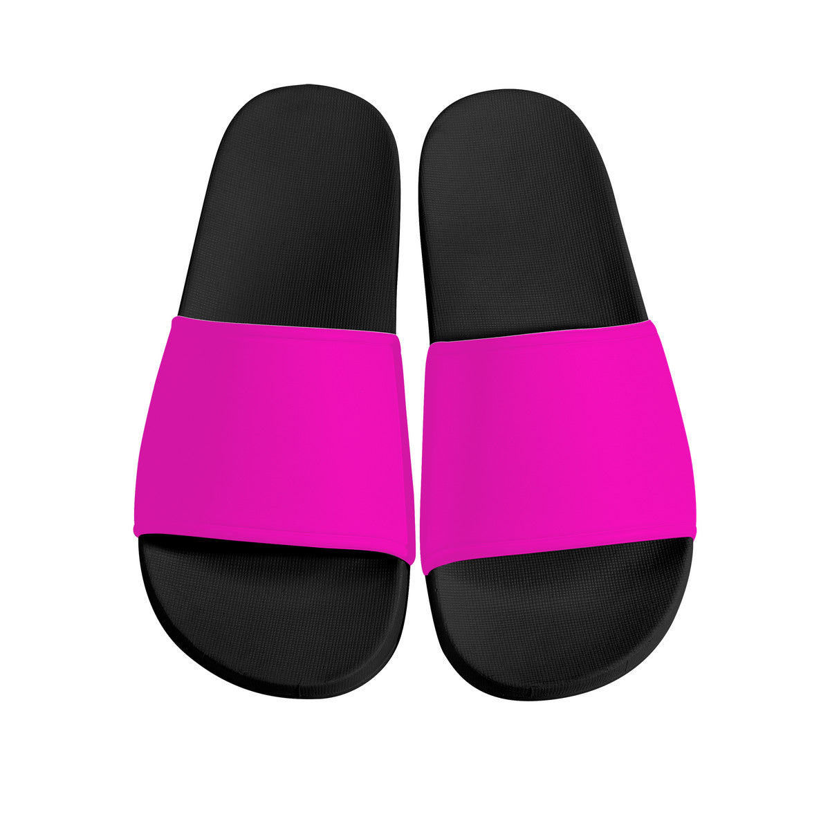 Hot Pink Slide Sandals
