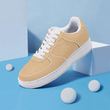 Tan Low Top Unisex Sneaker