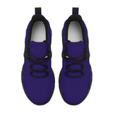 Ravens Purple Elastic Sport Sneakers