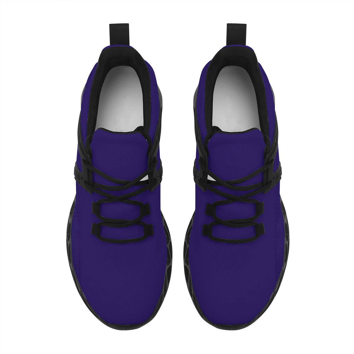 Ravens Purple Elastic Sport Sneakers