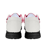 Unisex Red Canvas Loafers