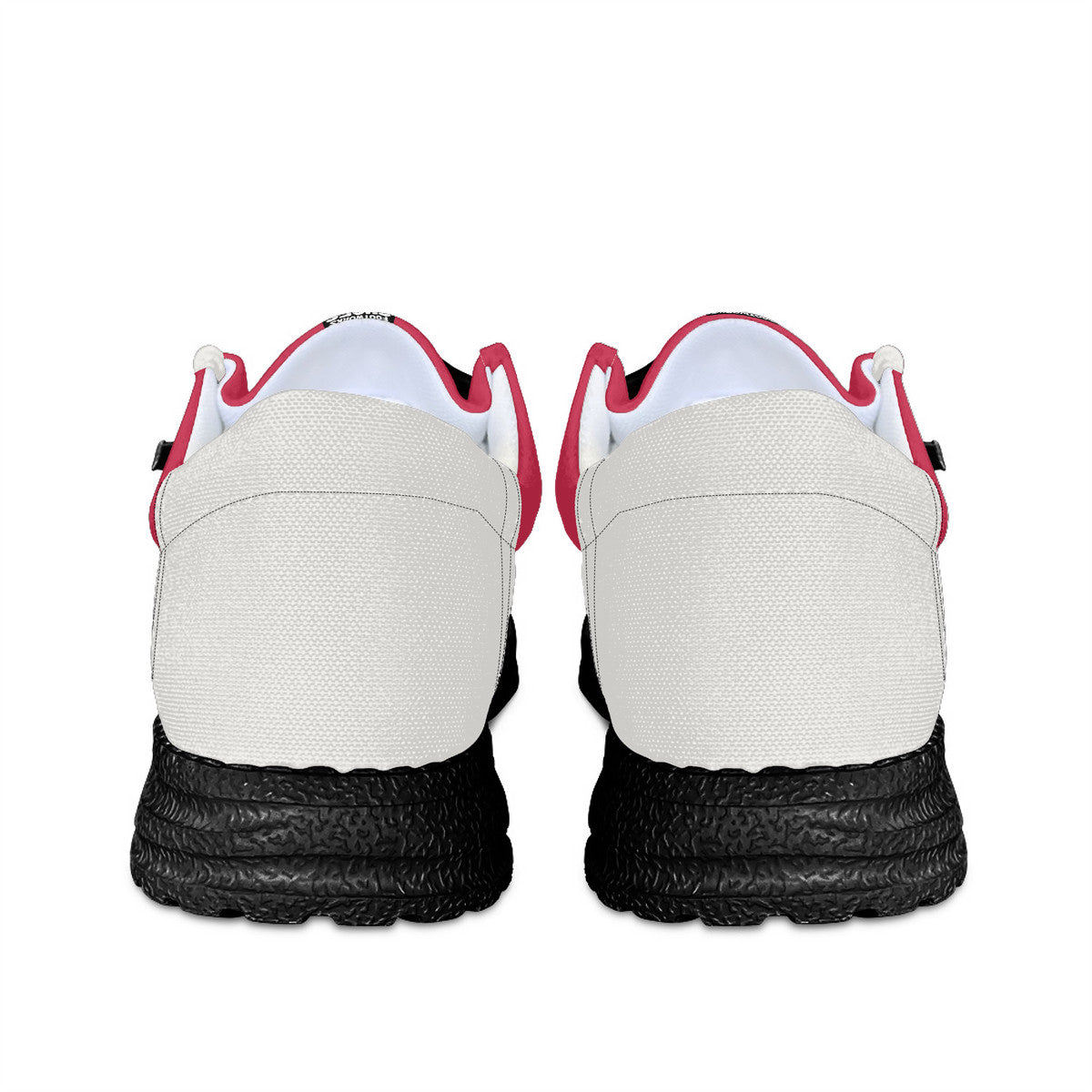 Unisex Red Canvas Loafers