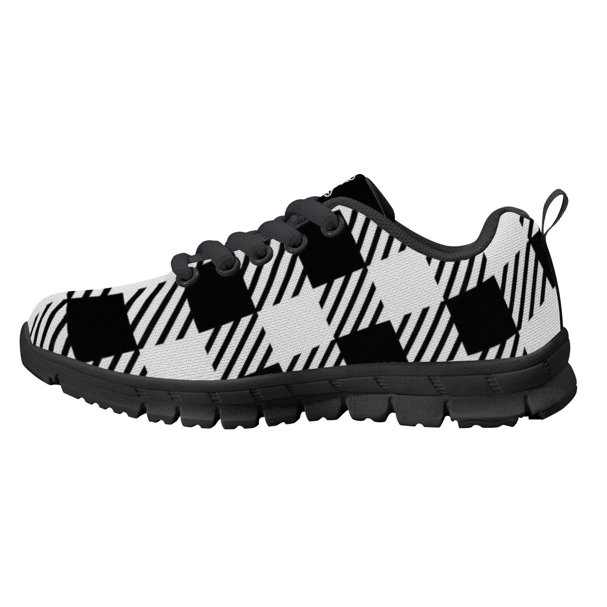 Kids Sneakers B&W Pattern
