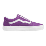Purple Low Top Flat Sneaker