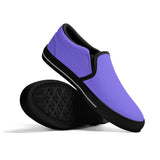 Purple Unisex Slip-on Shoes