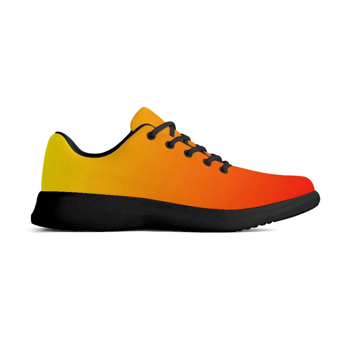 Unisex Orange Gradiant Athletic Running Shoes
