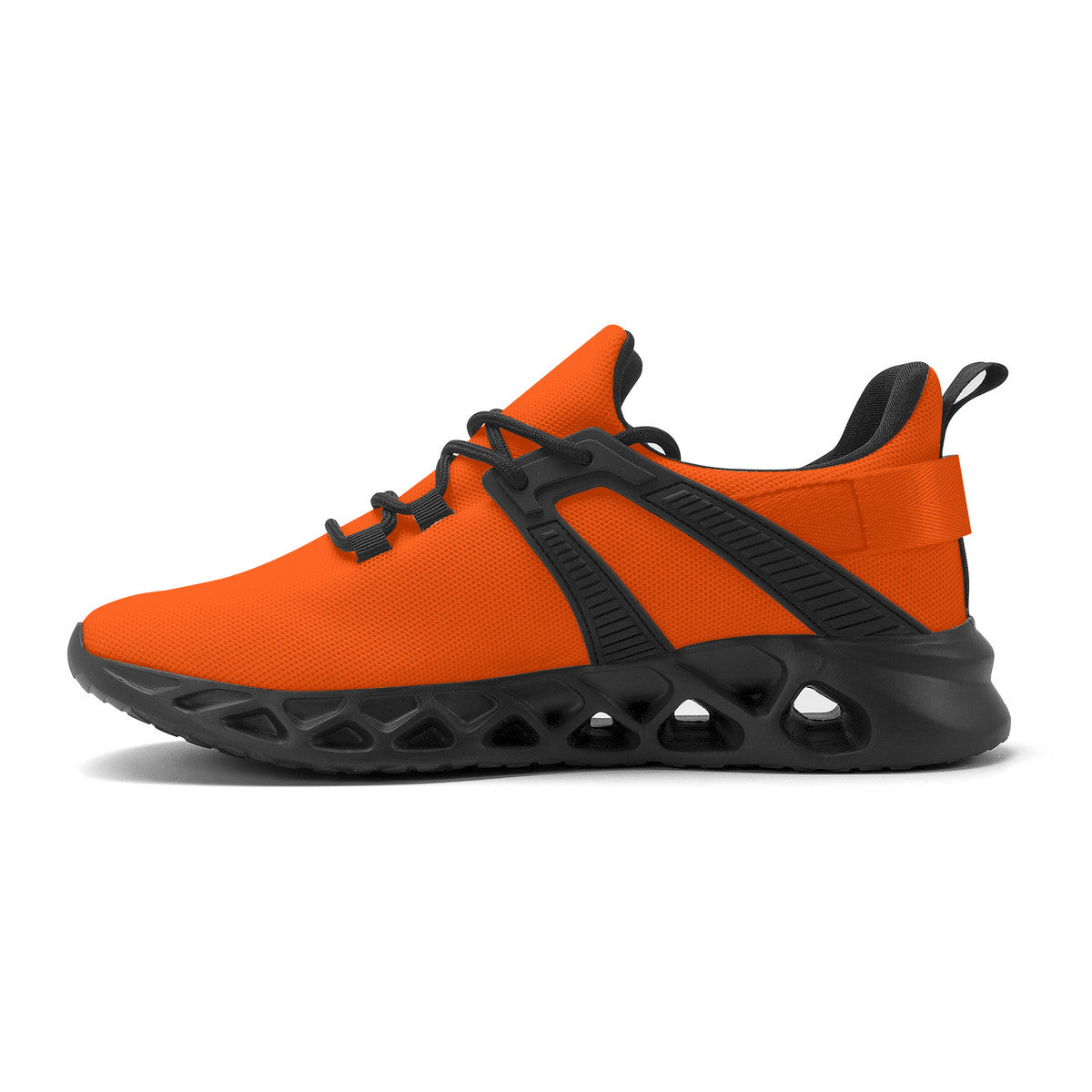 Orioles Orange Elastic Sport Sneakers