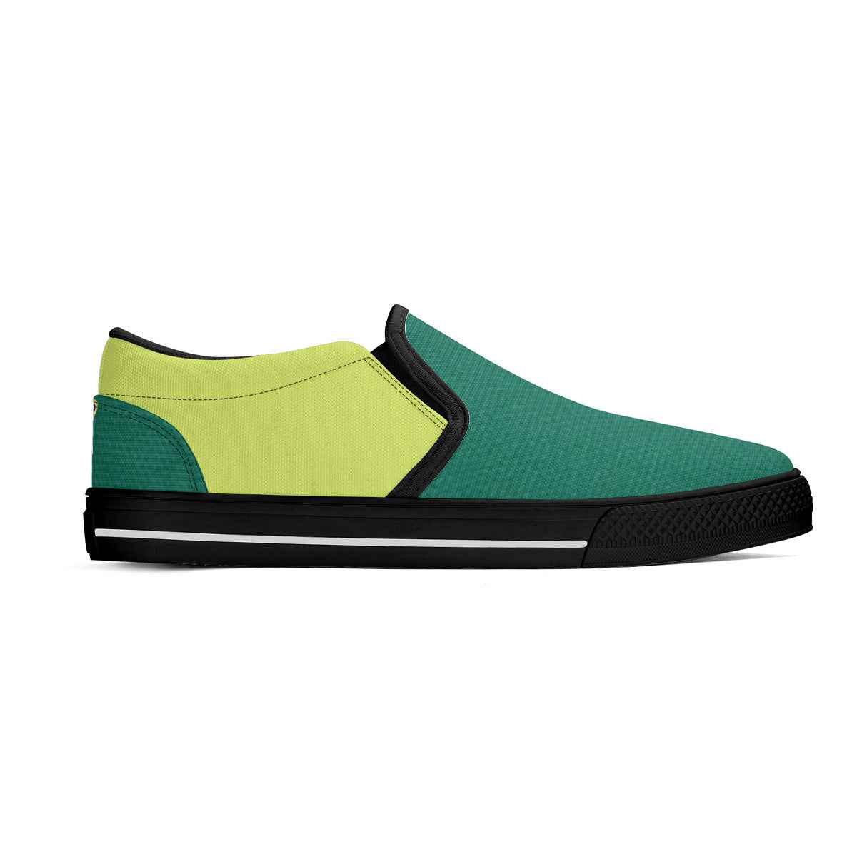 Neon Green Unisex Slip-on Shoes