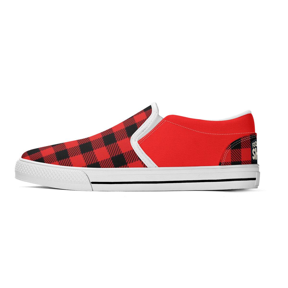 New Style Red Unisex Slip-on Shoes
