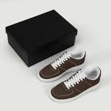 Brown Low Top Unisex Sneaker