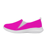 Women's Hot Pink Casual Slip On Shoe
