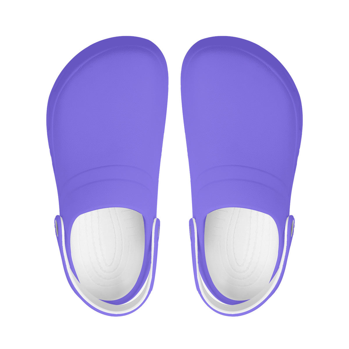 Purple Unisex Lightweight Nursing Clogs