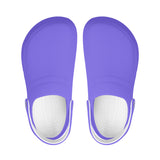 Purple Unisex Lightweight Nursing Clogs