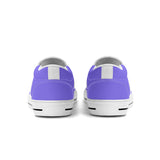 Purple Unisex Slip-on Shoes