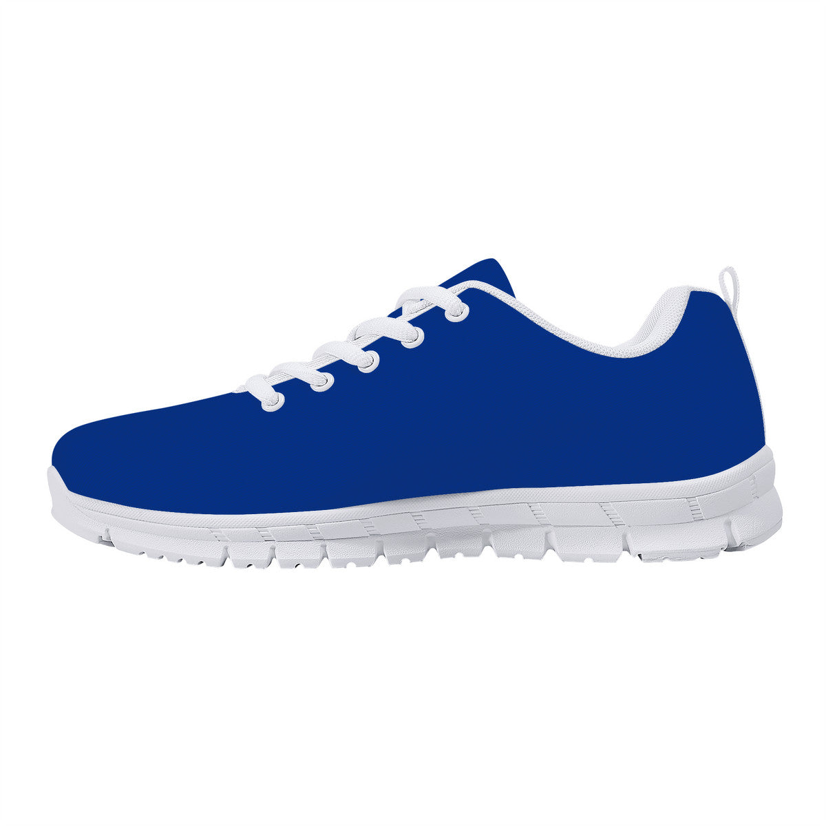 Navy Blue Sneakers - White