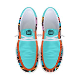 Unisex Tribal Pattern Canvas Loafers