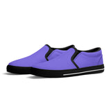 Purple Unisex Slip-on Shoes