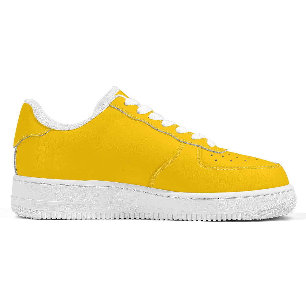 Bannana Yellow Unisex Microfiber Sneakers