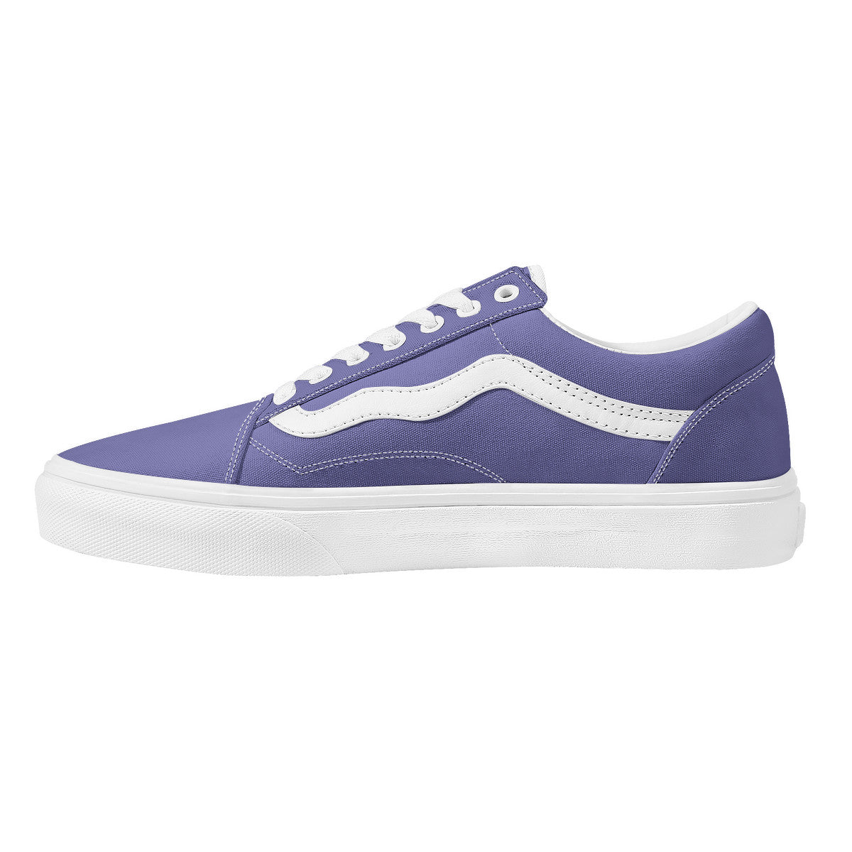 Lavender Purple Low Top Flat Sneaker