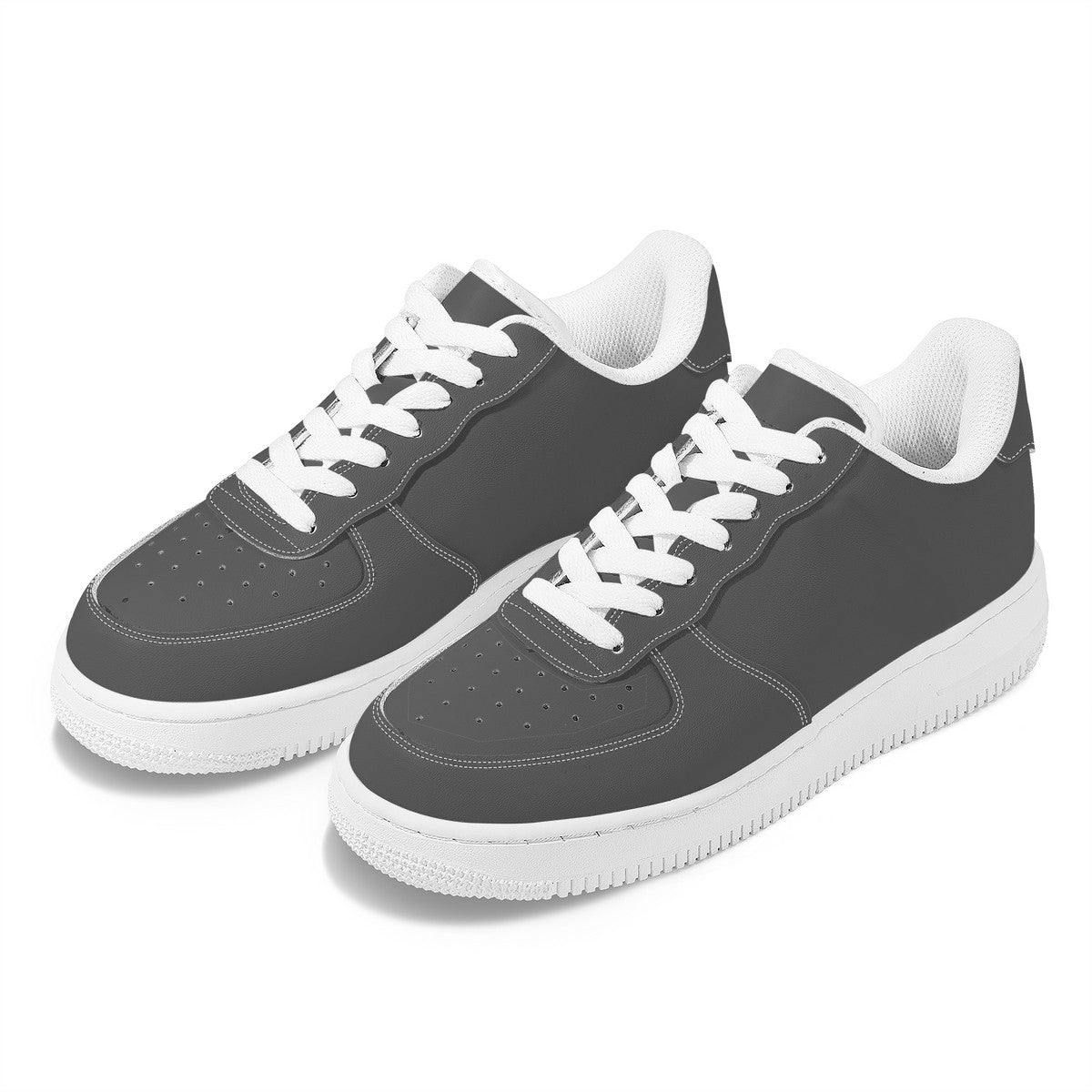 Puter Gray Unisex Microfiber Sneakers