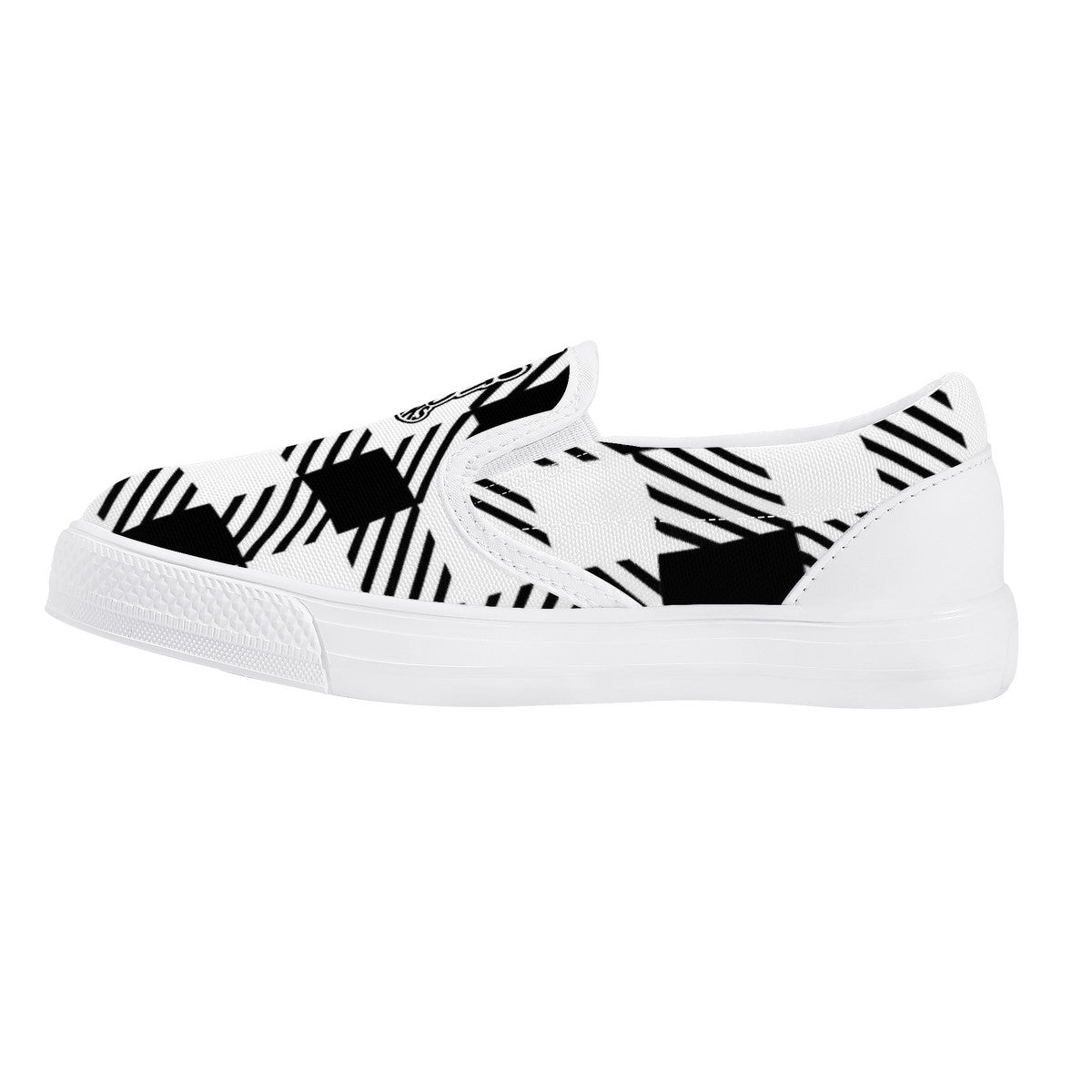 Kids Slip-on shoes - B&W Pattern