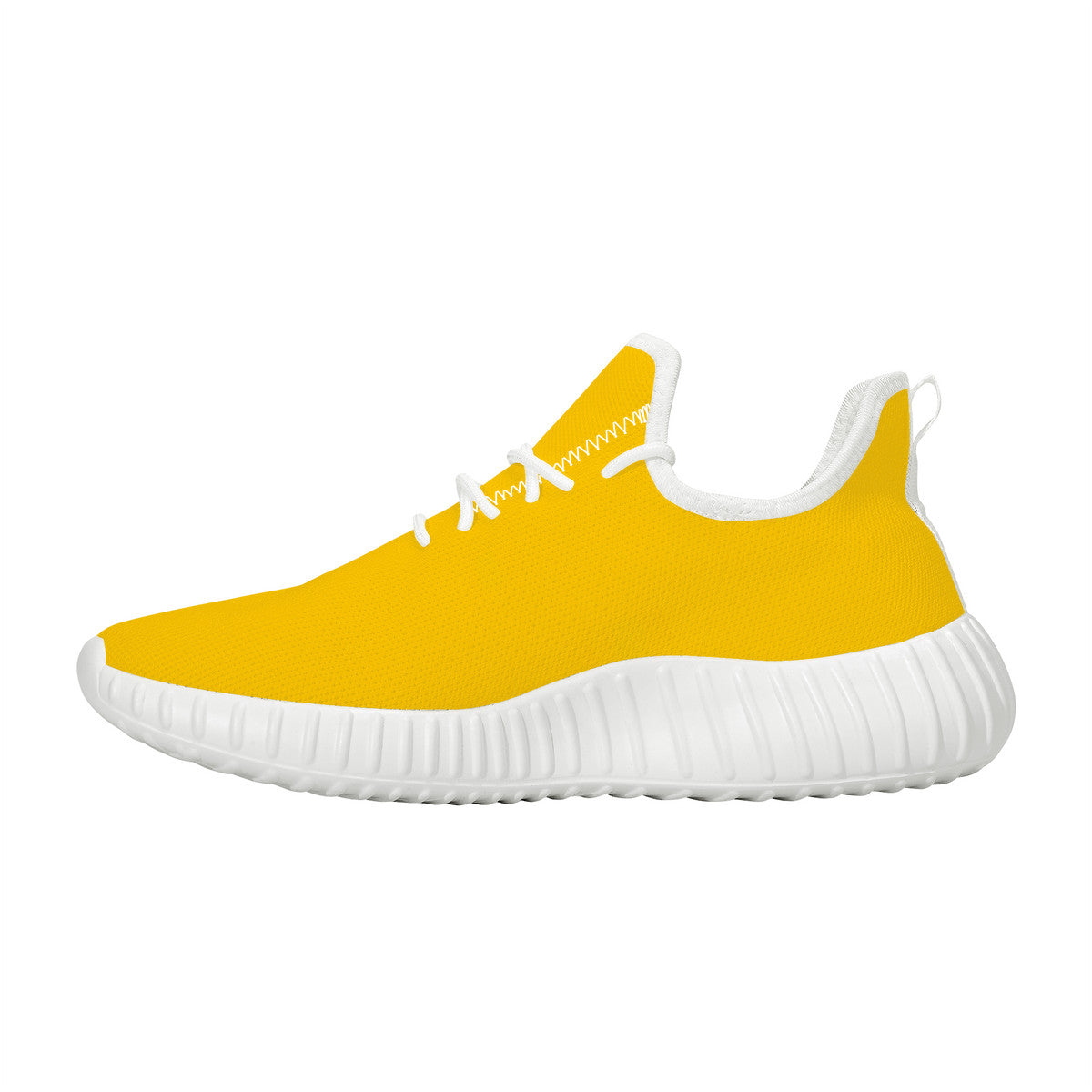 Bannana Yellow  Mesh Knit Sneakers