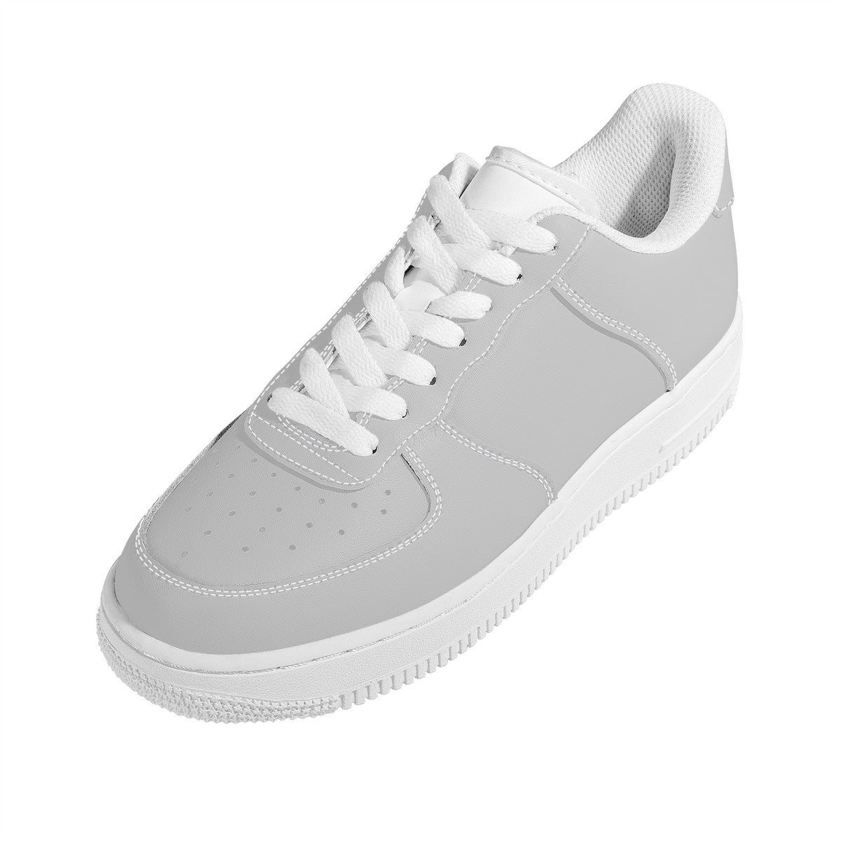 Gray Low Top Unisex Sneaker