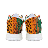 African Canvas Loafers
