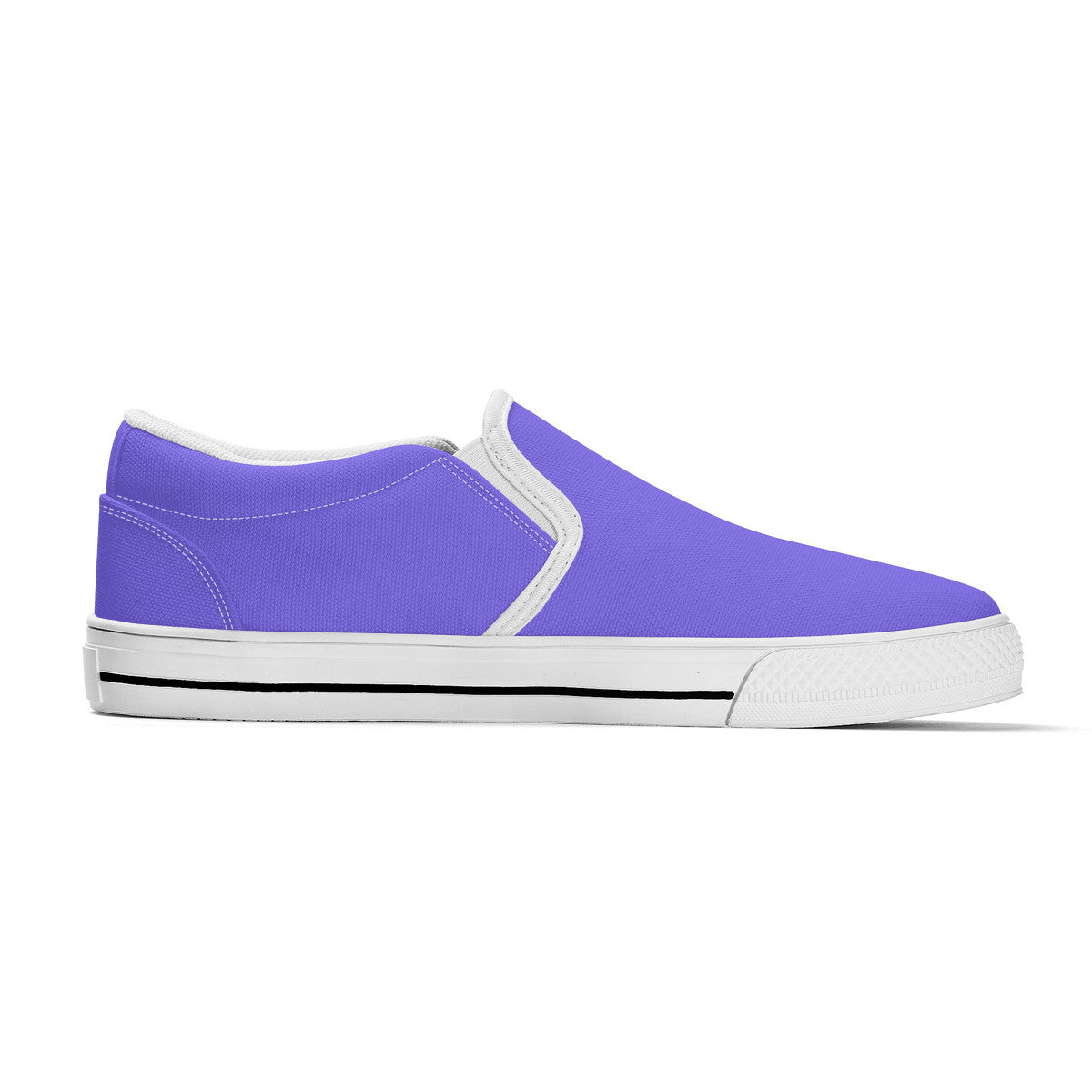 Purple Unisex Slip-on Shoes