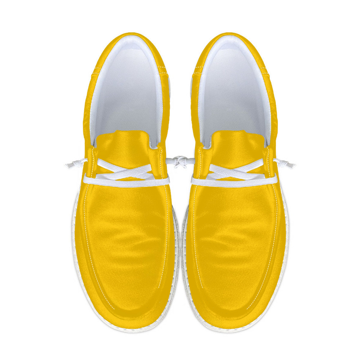 Bannana Yellow Canvas Loafers