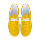 Bannana Yellow Canvas Loafers