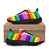 LGTBQ Flags Unisex Lace Up Running Shoes