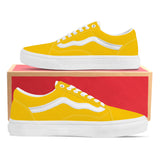 Bannana Yellow Low Top Flat Sneaker