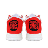 Red Unisex Canvas Loafers