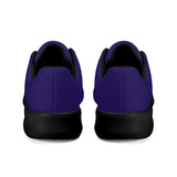 Ravens Purple Unisex Flat Tennis Sneakers Athletic Running Shoes